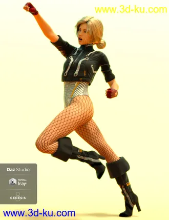 3D打印模型Lunatic Taeo Outfit for Genesis 8 Female(s)的图片