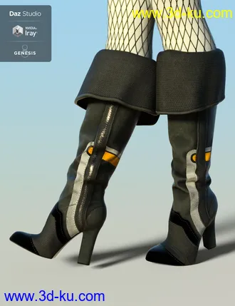 Lunatic Taeo Outfit for Genesis 8 Female(s)模型的图片6