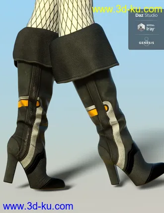 Lunatic Taeo Outfit for Genesis 8 Female(s)模型的图片7