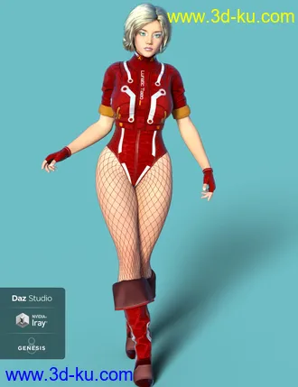 Lunatic Taeo Outfit for Genesis 8 Female(s)模型的图片17