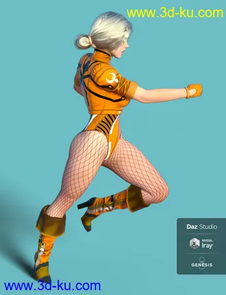 Lunatic Taeo Outfit for Genesis 8 Female(s)模型的图片19