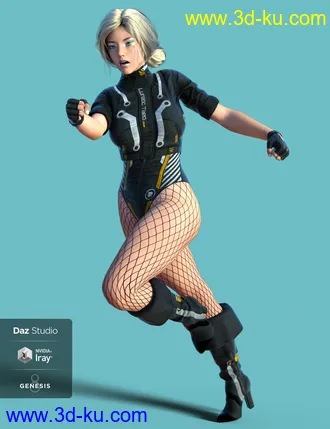 Lunatic Taeo Outfit for Genesis 8 Female(s)模型的图片20