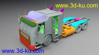 3D打印模型M Truck的图片