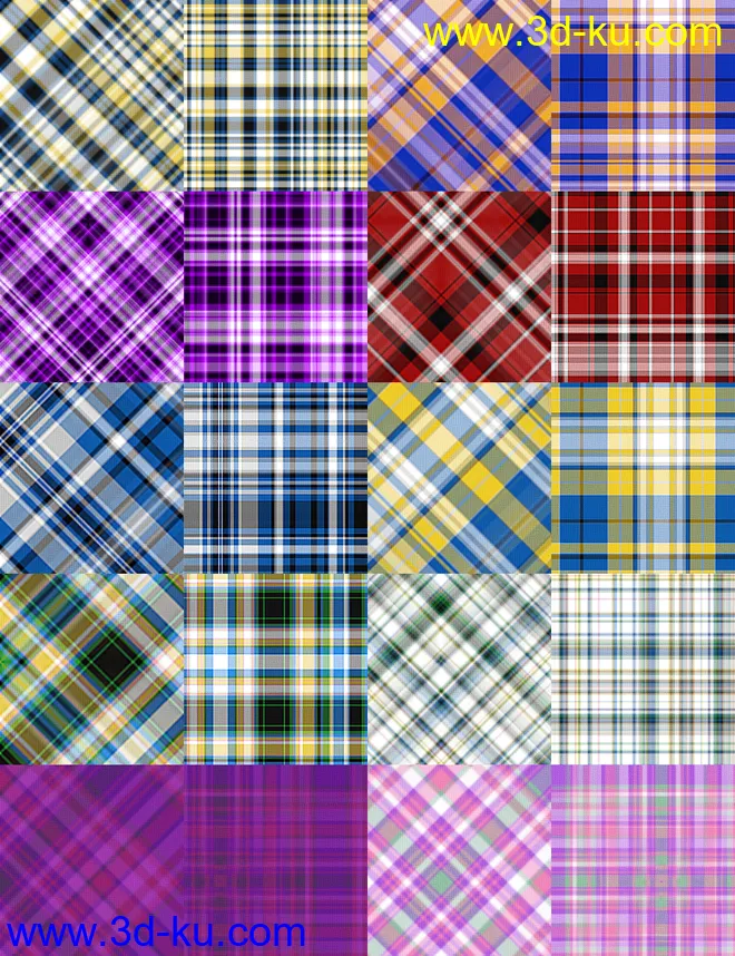 Mad for Plaid Texture Resource模型的图片1