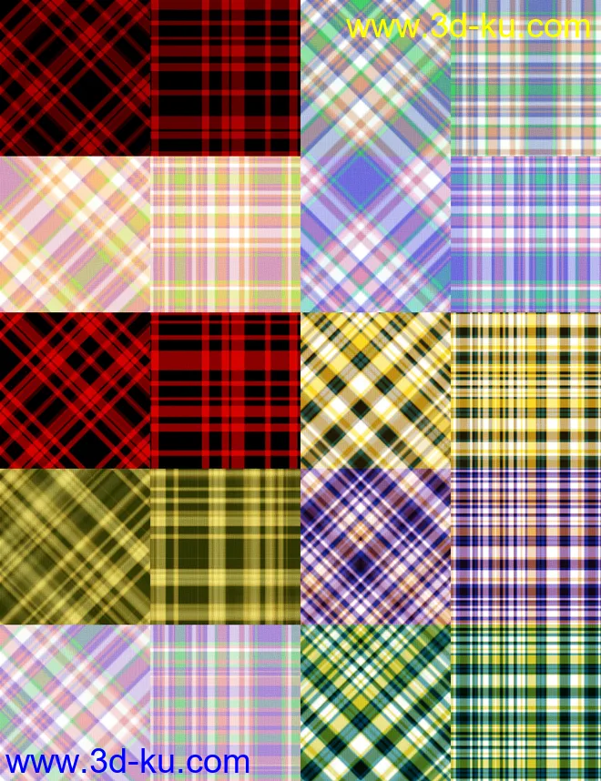 Mad for Plaid Texture Resource模型的图片3