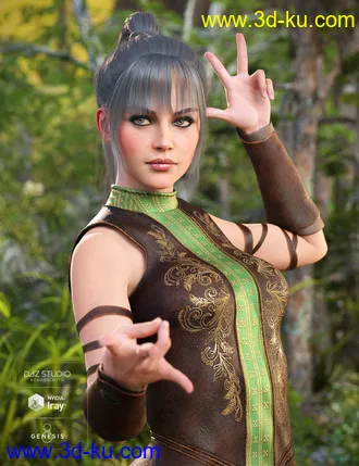 3D打印模型Mage Apprentice For Genesis 8 Female(s)的图片