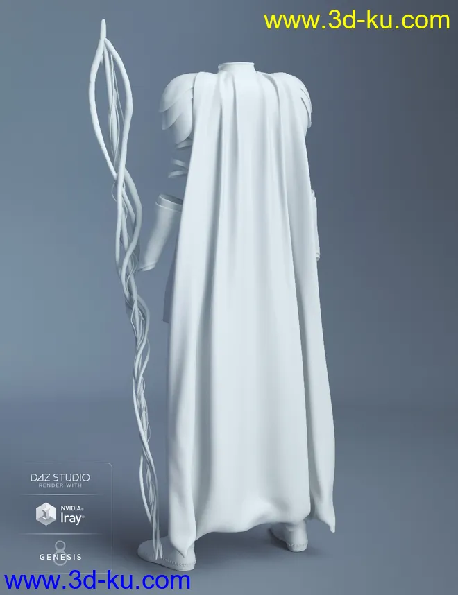 Mage Apprentice For Genesis 8 Female(s)模型的图片8