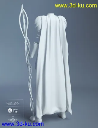 3D打印模型Mage Apprentice For Genesis 8 Female(s)的图片