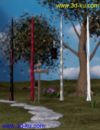 3D打印模型Magic Wands的图片