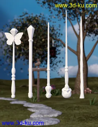 3D打印模型Magic Wands的图片