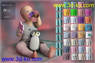 3D打印模型Make Me Itsy Bitsy Baby Props and Shaders的图片