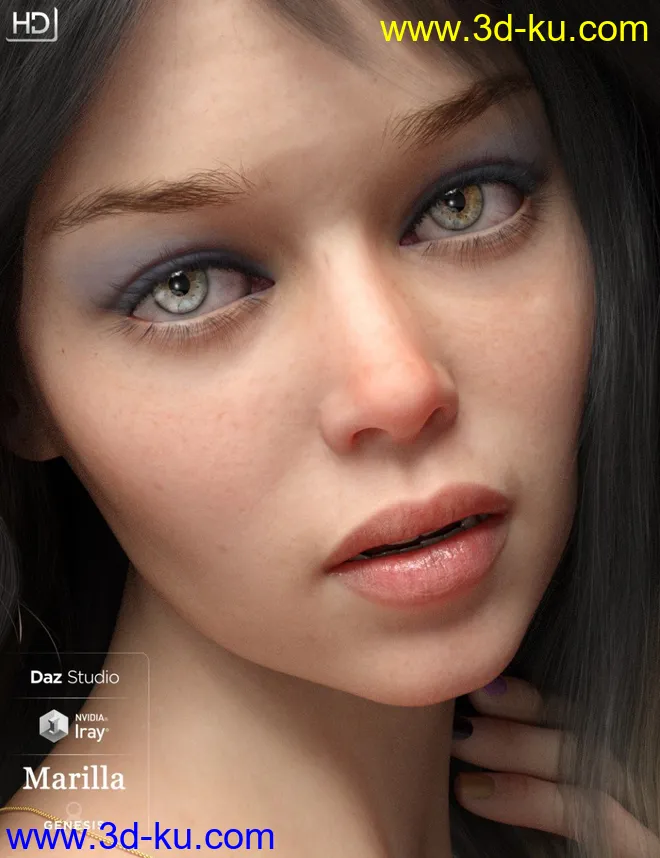 Marilla HD For Genesis 8 Female模型的图片1