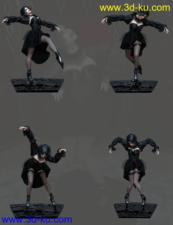 Marionette Poses for Genesis 8 Female模型的图片2