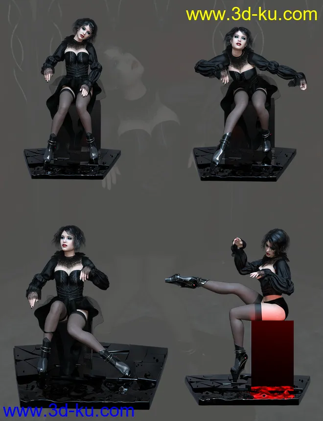 Marionette Poses for Genesis 8 Female模型的图片3