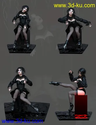 3D打印模型Marionette Poses for Genesis 8 Female的图片
