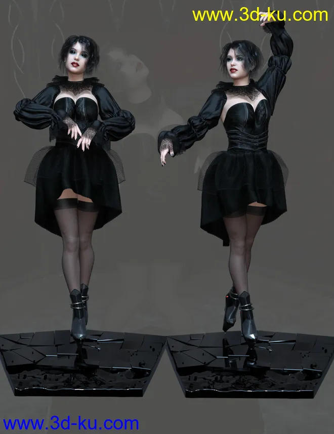 Marionette Poses for Genesis 8 Female模型的图片4