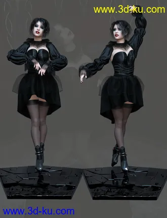 3D打印模型Marionette Poses for Genesis 8 Female的图片