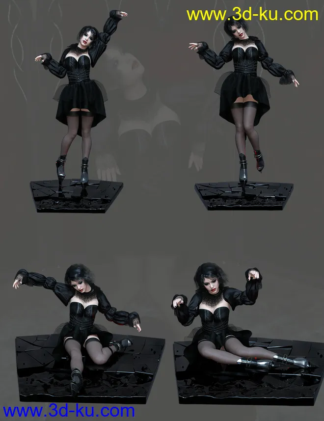 Marionette Poses for Genesis 8 Female模型的图片5