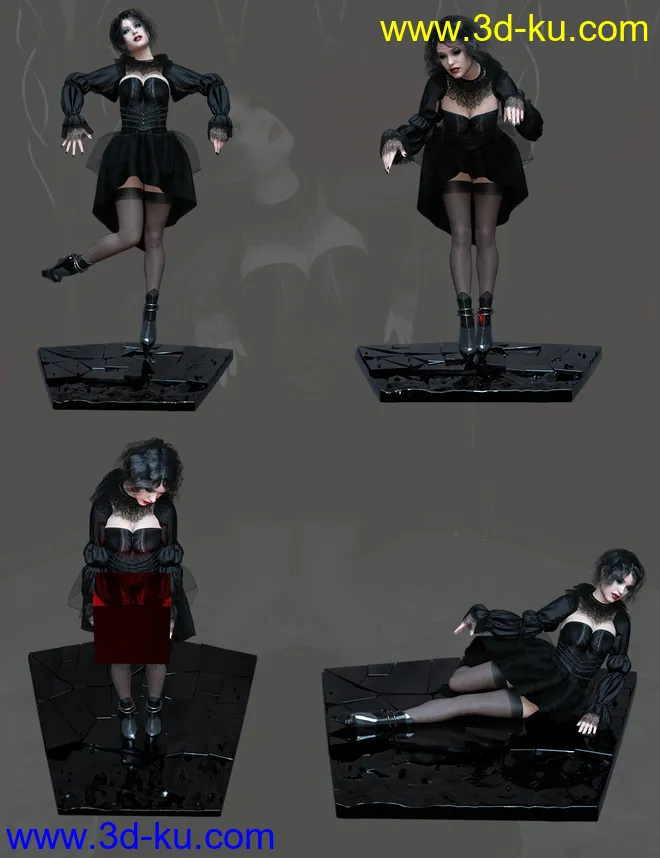 Marionette Poses for Genesis 8 Female模型的图片6
