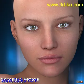 3D打印模型Master Skin Resource 12 - Genesis 3 Female + Genesis 8 Female的图片