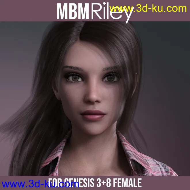 MbM Riley for Genesis 3 & 8 Female模型的图片1