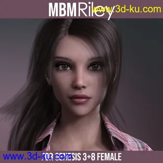 3D打印模型MbM Riley for Genesis 3 & 8 Female的图片