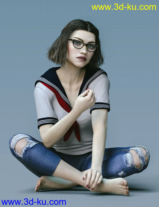 McKenna HD - Genesis 8 Female模型的图片4