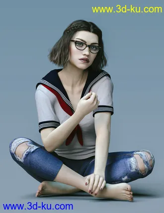 3D打印模型McKenna HD - Genesis 8 Female的图片