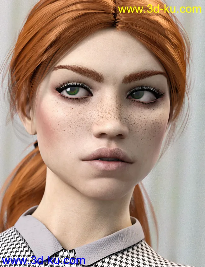McKenna HD - Genesis 8 Female模型的图片5