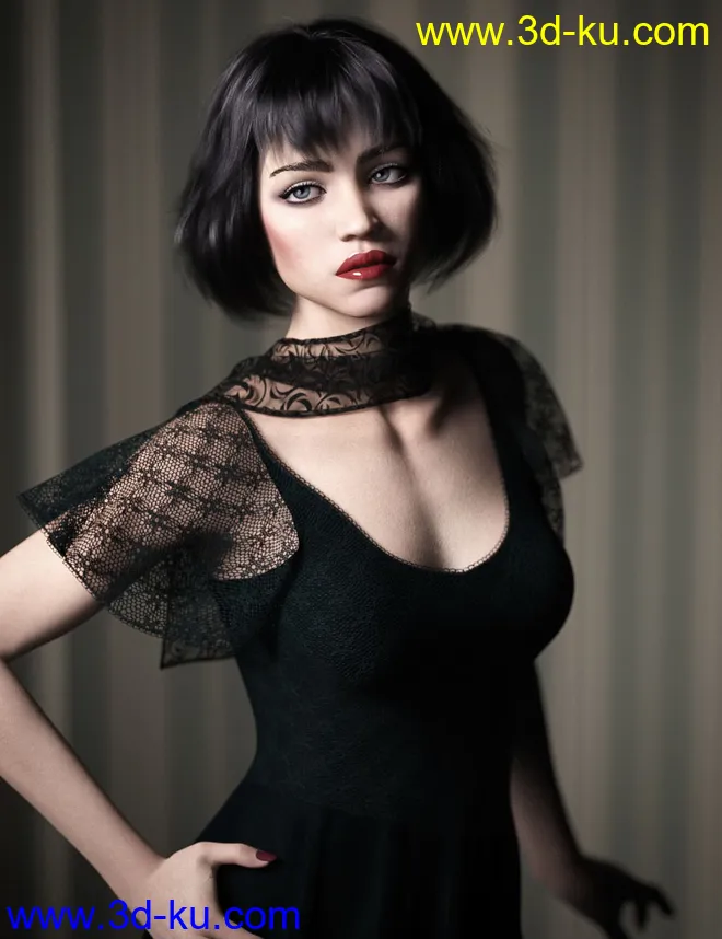 McKenna HD - Genesis 8 Female模型的图片6