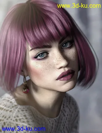 3D打印模型McKenna HD - Genesis 8 Female的图片