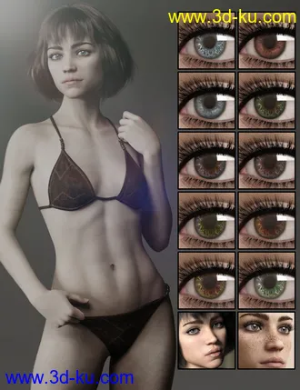 3D打印模型McKenna HD - Genesis 8 Female的图片