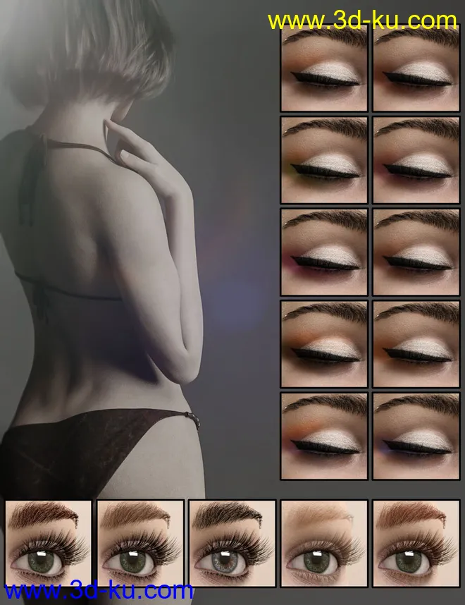 McKenna HD - Genesis 8 Female模型的图片13