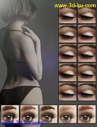 3D打印模型McKenna HD - Genesis 8 Female的图片