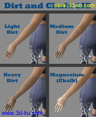3D打印模型MDCH Climbing and Athletic Outfit for Genesis 3 and 8 Female(s)的图片