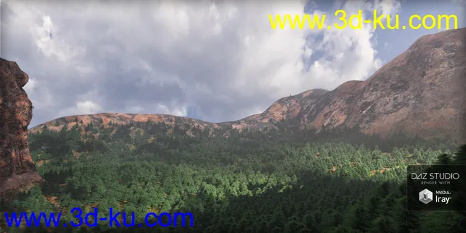 MDCH Granite Climbing Rock模型的图片6