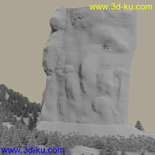 MDCH Granite Climbing Rock模型的图片14