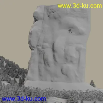 3D打印模型MDCH Granite Climbing Rock的图片