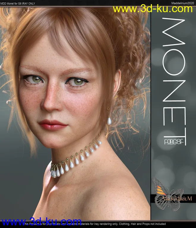 MDD Monet for G8F (IRAY ONLY)模型的图片1