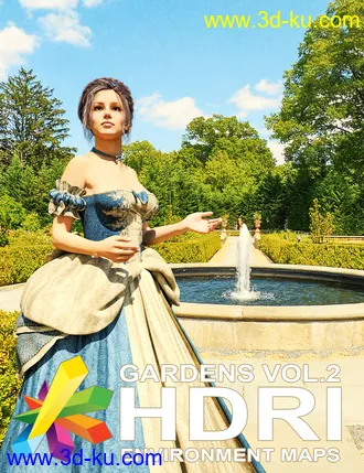 3D打印模型MEC4D HDRI Gardens Vol. 2 - Megapack的图片