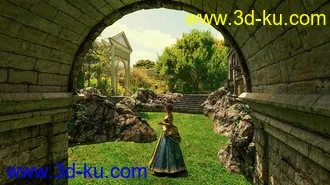 3D打印模型MEC4D HDRI Gardens Vol. 2 - Megapack的图片