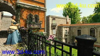 3D打印模型MEC4D HDRI Gardens Vol. 2 - Megapack的图片