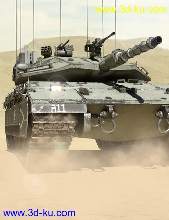 3D打印模型Merkava Tank的图片