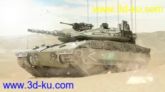3D打印模型Merkava Tank的图片