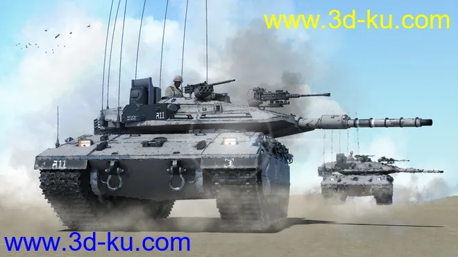 Merkava Tank模型的图片3