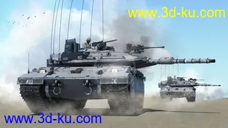 3D打印模型Merkava Tank的图片