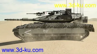 3D打印模型Merkava Tank的图片