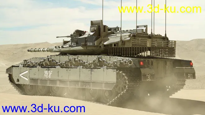Merkava Tank模型的图片5