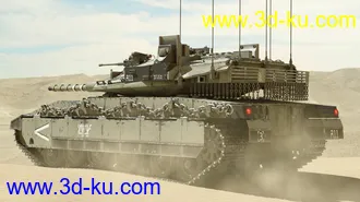 3D打印模型Merkava Tank的图片