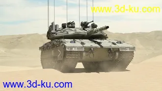 3D打印模型Merkava Tank的图片